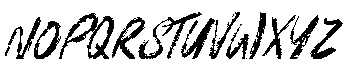 Taste Nasty Font LOWERCASE