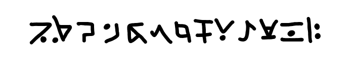 TataLang Font LOWERCASE