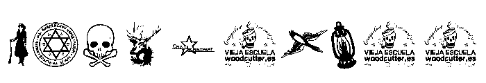Tattoo Vieja Escuela 2 Font OTHER CHARS