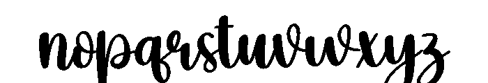 Tattoo1 Font LOWERCASE