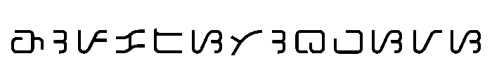 Tawbid Pilipinas 21 Font UPPERCASE