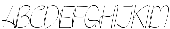 Taylilla Font UPPERCASE