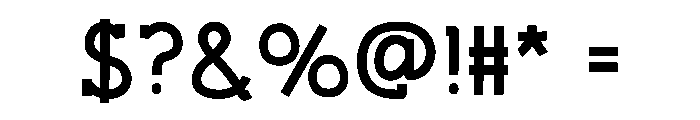 Tazman-Island Font OTHER CHARS