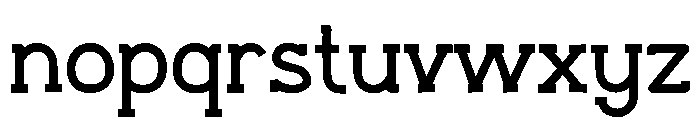 Tazman-Island Font LOWERCASE