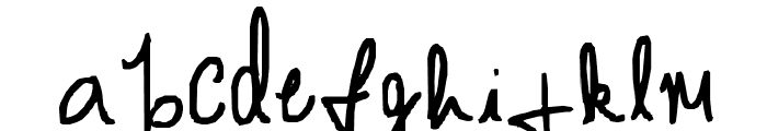 taylor swift Font LOWERCASE
