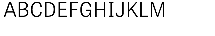 Tablet Gothic Light Font UPPERCASE