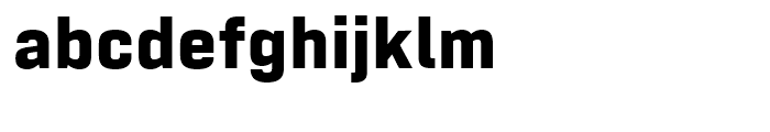 Tamba Sans ExtraBold Font LOWERCASE