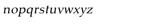 Tarocco Tarocco Italic Font LOWERCASE