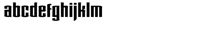 Taurunum Regular Font LOWERCASE