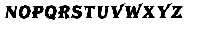 Tavern S Plain Black Italic Font LOWERCASE