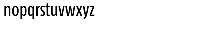 Taz Condensed Regular Font LOWERCASE