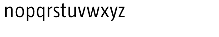 Taz SemiLight Font LOWERCASE