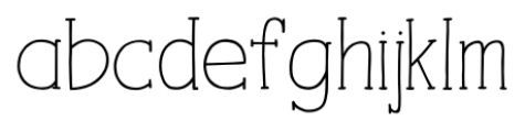 TALUHLA Regular Font LOWERCASE