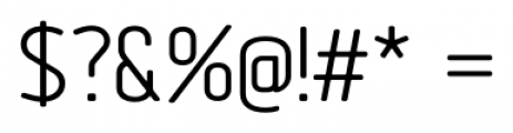 Tadao Regular Font OTHER CHARS