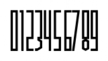 Tall And Narrow JNL Regular Font OTHER CHARS