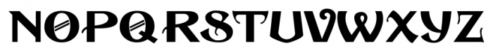 Tamiami JNL Regular Font UPPERCASE