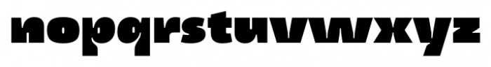 Tang UltraBlack Font LOWERCASE