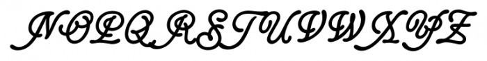 Tarrington Regular Font UPPERCASE