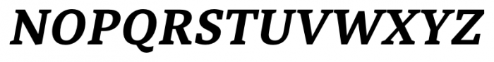 Tarsus Bold Italic Font UPPERCASE