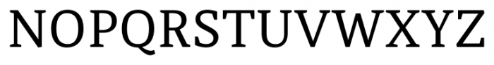 Tarsus Regular Font UPPERCASE
