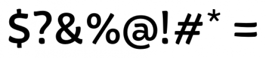 Tavolga Medium Font OTHER CHARS
