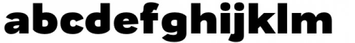 TA Fabricans Expanded Black Font LOWERCASE