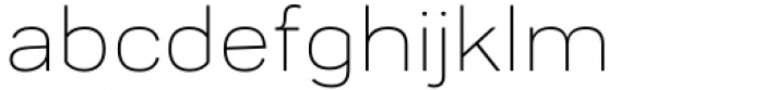 TA Fabricans Expanded Extra Light Font LOWERCASE