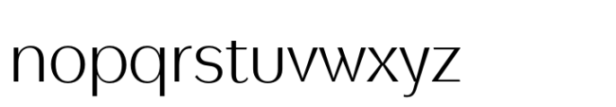 TA Modern Times Light Font LOWERCASE