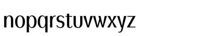 TA Modern Times Sm Condensed Medium Font LOWERCASE