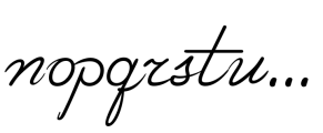 TA Regresso PRO Script Font LOWERCASE