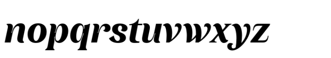 TA Typefire Bold Italic Font LOWERCASE
