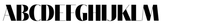 Tabac Big Glam Black Font UPPERCASE
