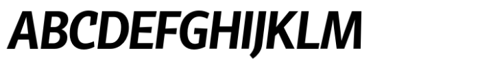 Tabac Big Sans Semi Bold Italic Font