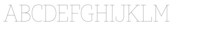 Tabac Big Slab Hair Font UPPERCASE