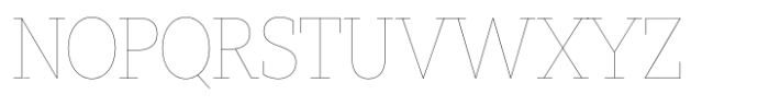 Tabac Big Slab Hair Font UPPERCASE