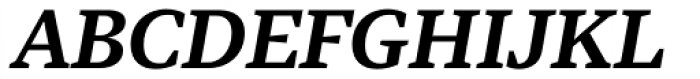 Tabac G3 SemiBold Italic Font UPPERCASE