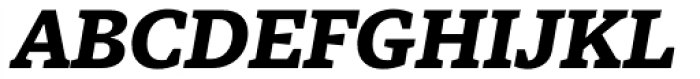 Tabac G4 Bold Italic Font UPPERCASE