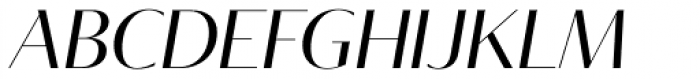 Tabac Glam G1 Italic Font UPPERCASE