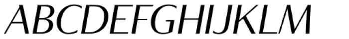Tabac Glam G3 Italic Font UPPERCASE