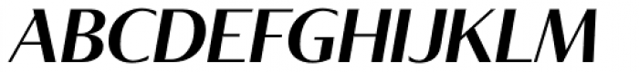 Tabac Glam G3 Semi Bold Italic Font UPPERCASE