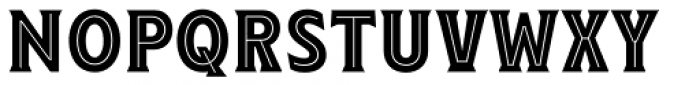 Taberna Serif Black In Font UPPERCASE