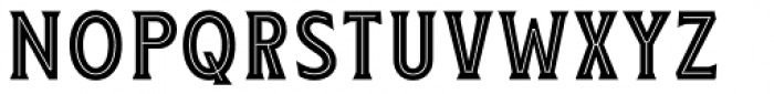 Taberna Serif Regular In Font UPPERCASE