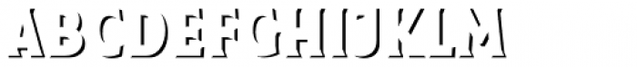 Taberna Serif Regular Sh L Font LOWERCASE