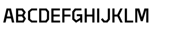 Tabique Medium Font UPPERCASE