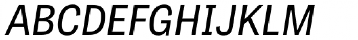 Tablet Gothic Narrow Oblique Font UPPERCASE