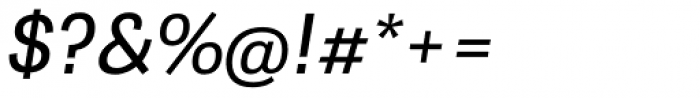 Tablet Gothic Oblique Font OTHER CHARS