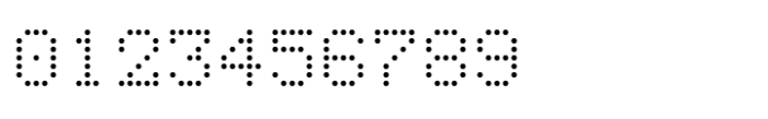 TabloID Dot Mono Regular Font OTHER CHARS