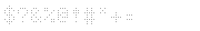 TabloID Dot Mono Thin Font OTHER CHARS