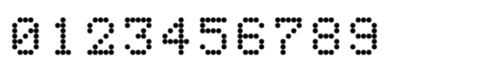 Tabloid Dot M Bold Font OTHER CHARS