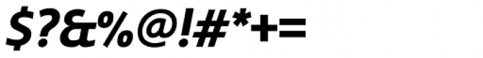 Tabula Std Black Italic Font OTHER CHARS